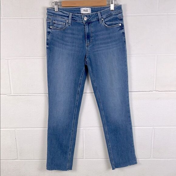 Paige Women's Brigitte raw hem jean - Picture 1 of 4